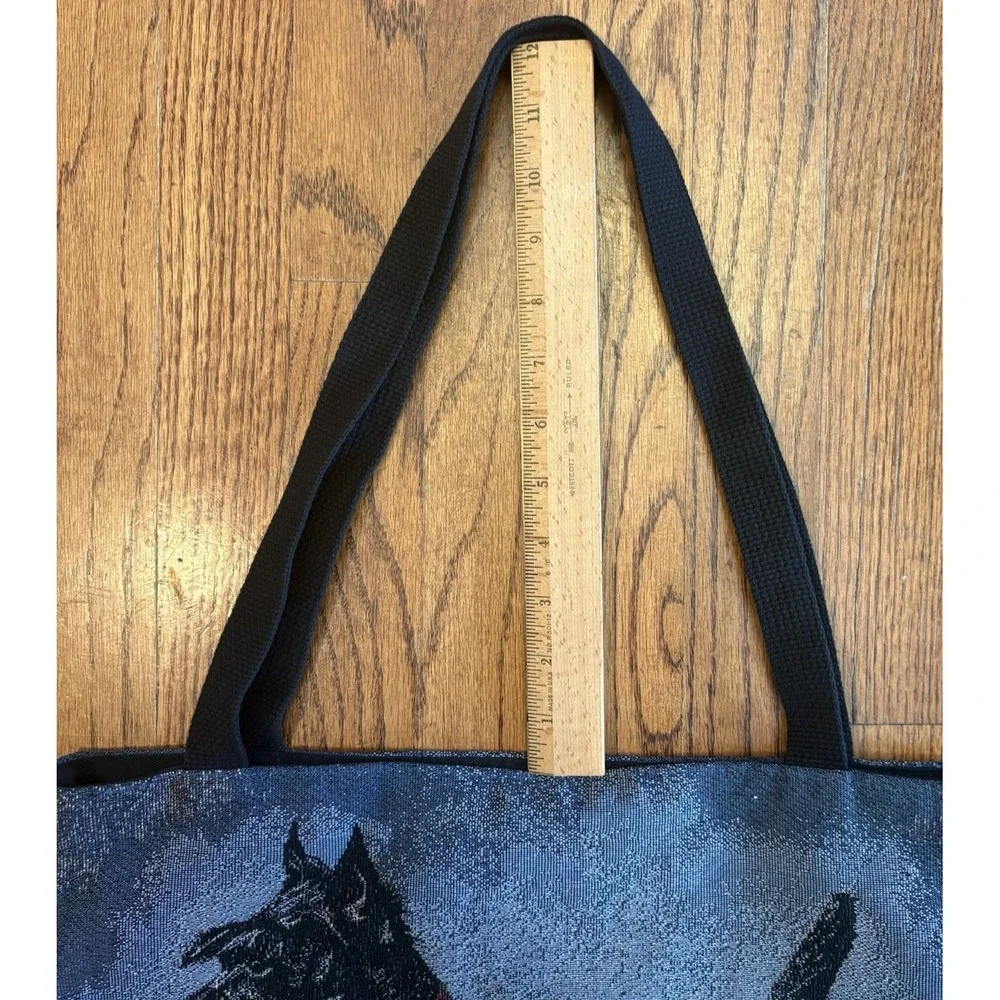 Linda Picken Scottish Terrier Scottie Dog Purse Tapestry‎ Tote Bag 17
